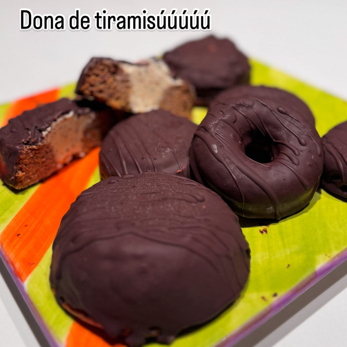 Donas tiramisú